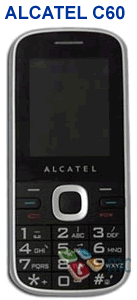 Alcatel C60 fronte