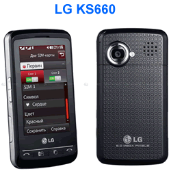 LG KS660 dual sim