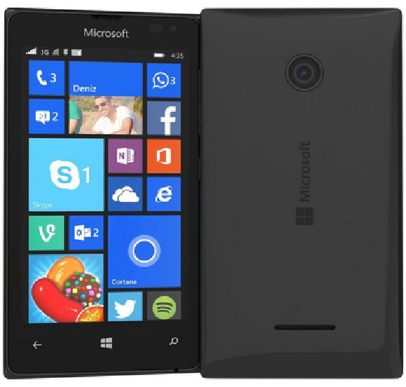 Microsoft Lumia 435 Dual Sim - Microsoft Lumia 435 Dual Sim Fronte Retro