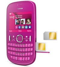 Nokia Asha 200 con due sim