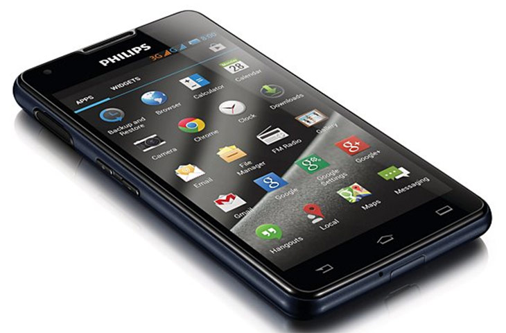 Philips Xenium Smartphone - Philips Xenium Smartphone Inclinato