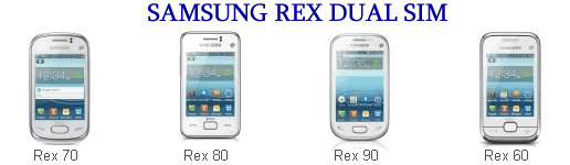Cellulari Dual Sim Samsung Rex